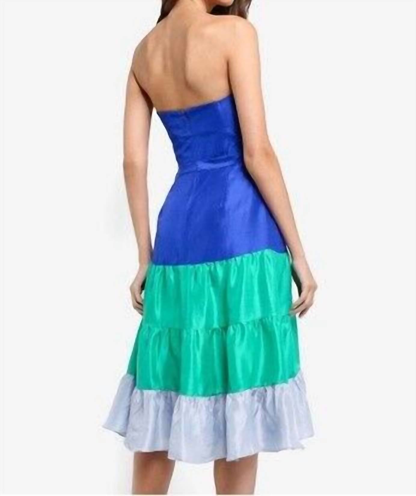 J.Crew - Jackaroo Silk Strapless Flare Dress