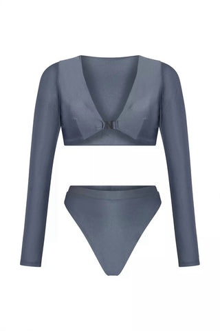 Nelblu - Inocencia V-neck Two-piece Swimsuit