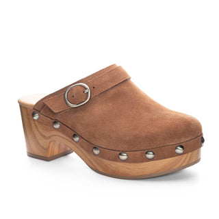 Chinese Laundry - Women's Cindy Split Suede Clogs