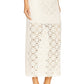 Sabina Musayev - Anaya Lace Textire Midi Skirt
