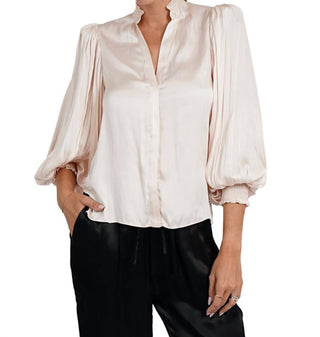 Love Token - Lizzie Pleated Sleeve Blouse