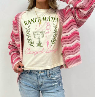 Comfort Colors - Ranch Water Boxy Crop Tee