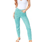 Judy Blue - High Rise Garment Dyed Slim Jeans