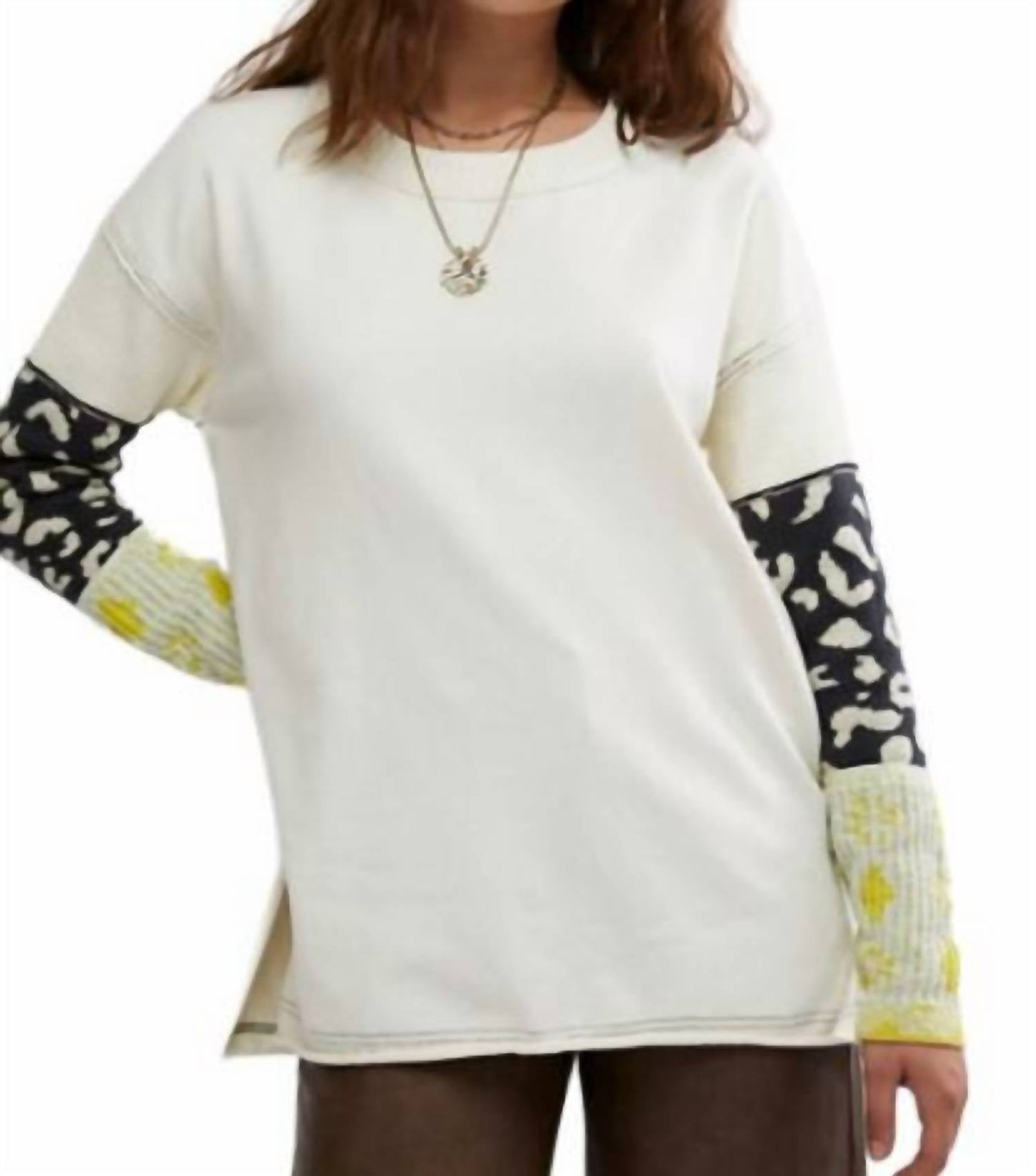 Free People - Tiger Cuff Top Tea Combo