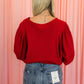 Free People - Quinn Knit Thermal Tee