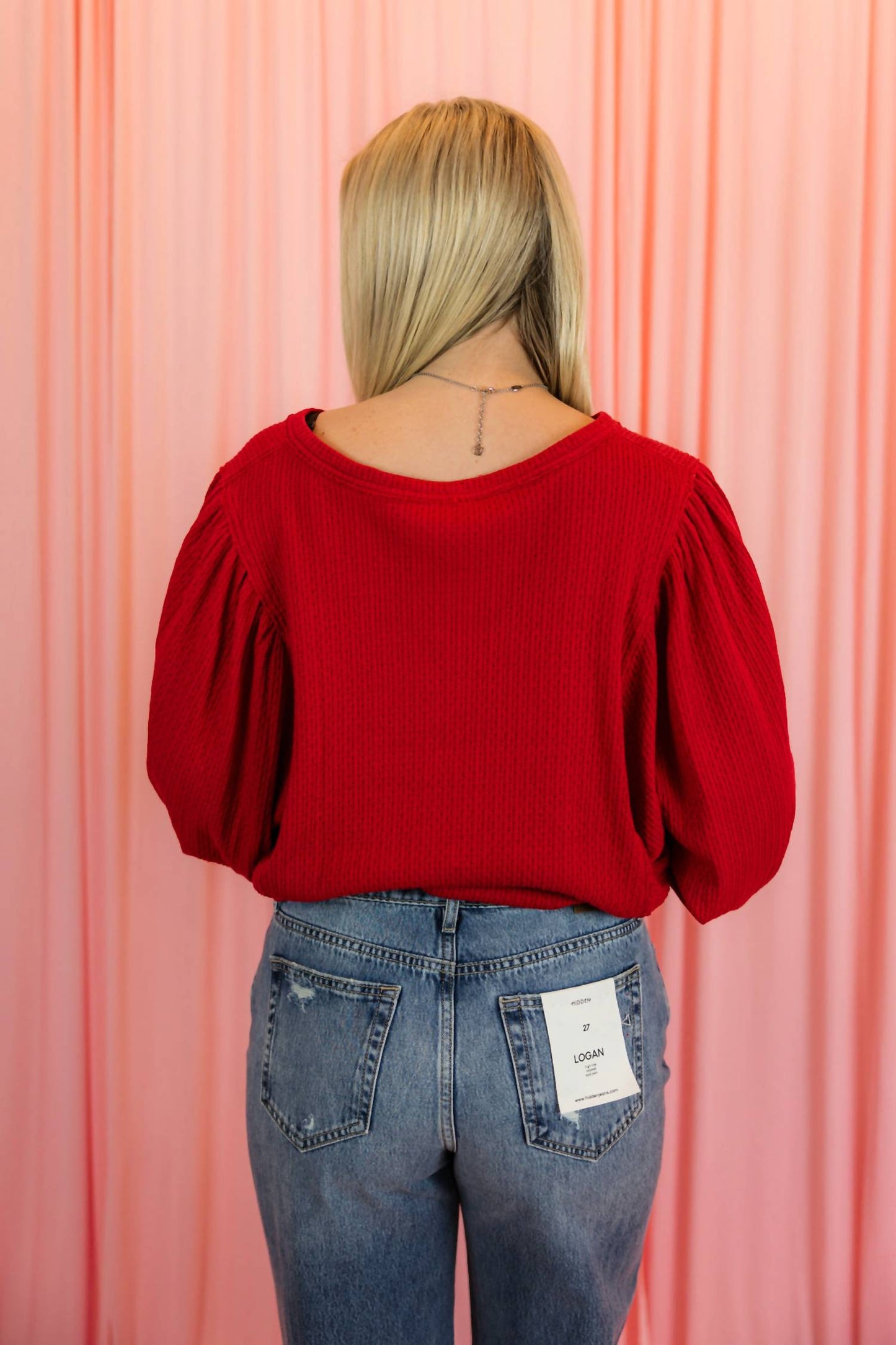 Free People - Quinn Knit Thermal Tee