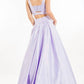 Rachel Allan - Lace Matte Satin Two-piece Ball Gown