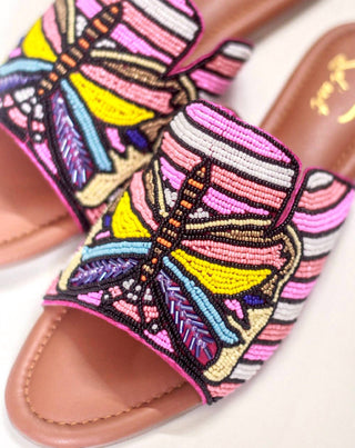 Sol’Eart - Women's Butterfly Slip On Sandals