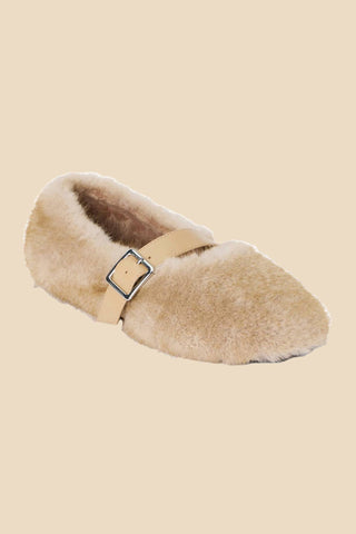 Coconuts By Matisse - Women's Nome Furry Mary Jane Flats