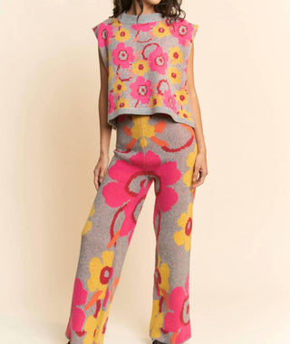 Davi & Dani - Printed Floral Pants