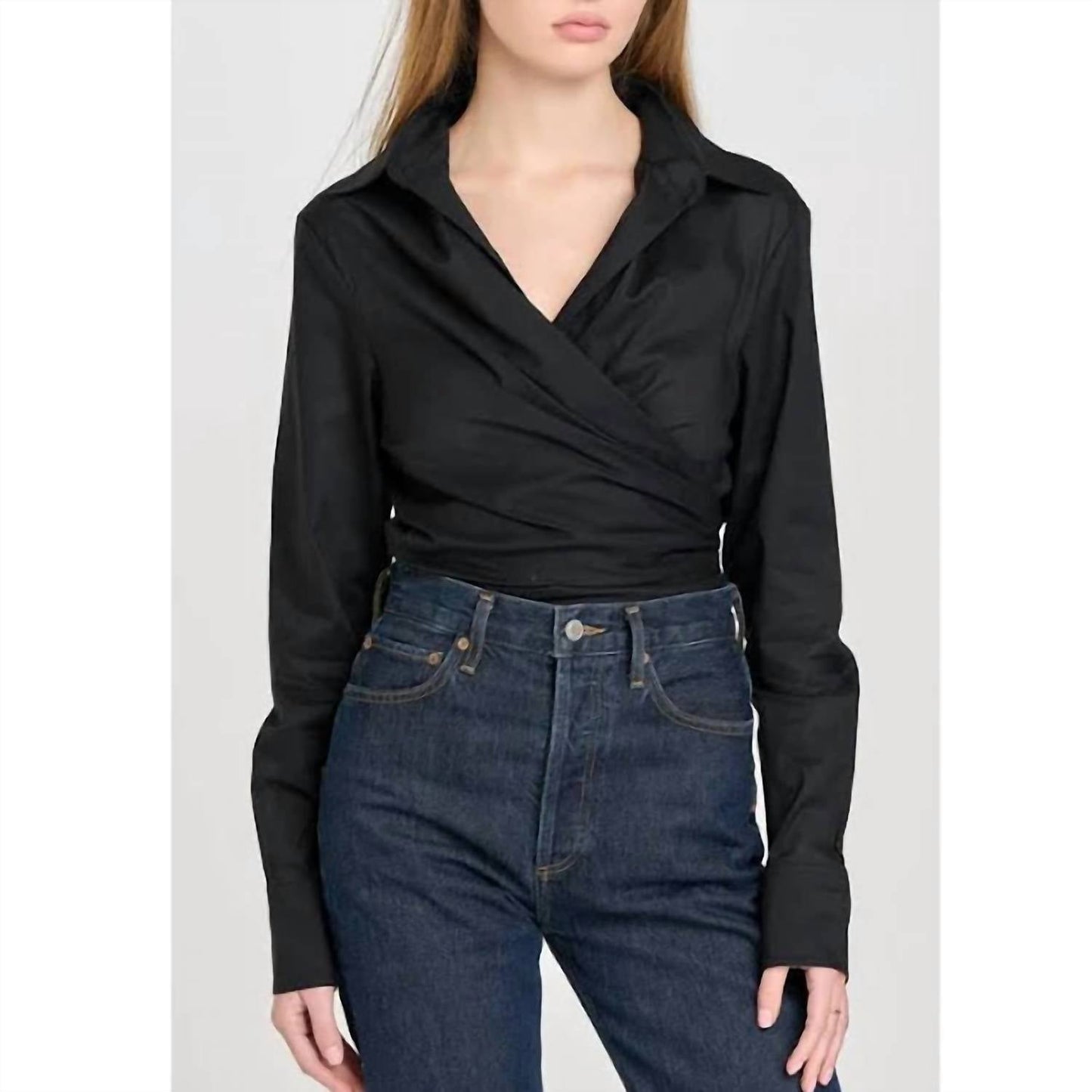 Wayf - Amelie Wrap Shirt