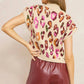 Entro - Cheetah Sleeveless Sweater