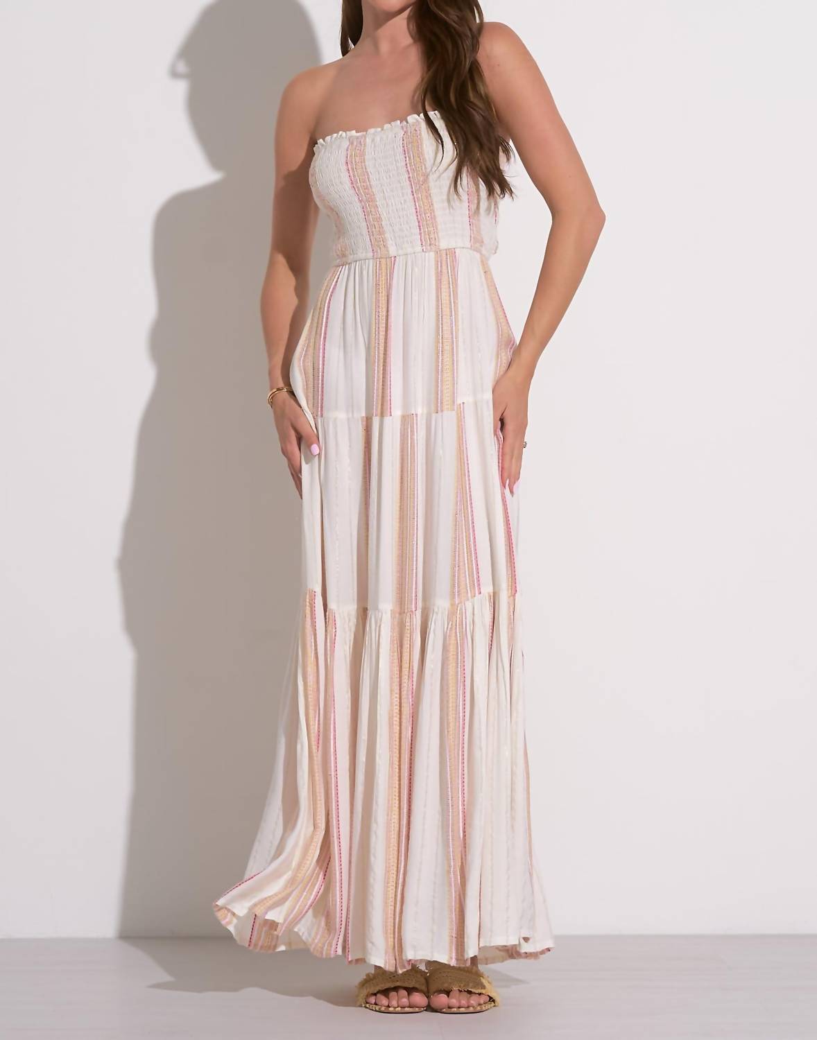 Elan - Paloma Strapless Maxi Dress