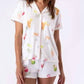 Pj Salvage - Women's Sippin On Sunshine Top And Headband