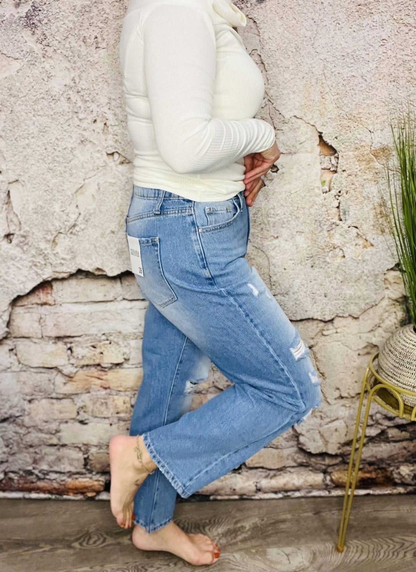 Zenana - Mom All Day Jean