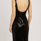 Ieena For Mac Duggal - Sequin Midi Dress