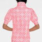 Gretchen Scott - Puff Sleeve Ring Toss Top