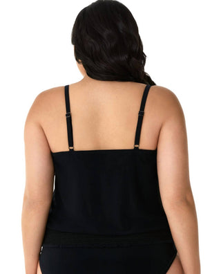 Magicsuit - Plus Size Justina Blouson Tankini Top