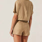 Astr - Collar Top With Pockets