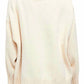 Free People - Street Fair Ivory Sweater Tunic Oversized Pullover