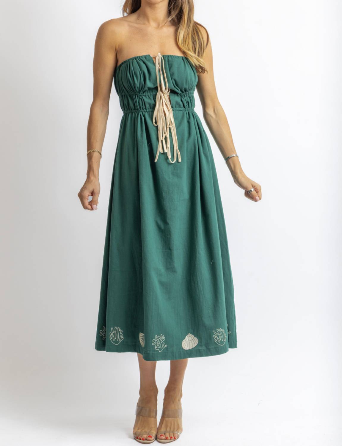 Bailey Rose - Emerald Isle Midi Dress