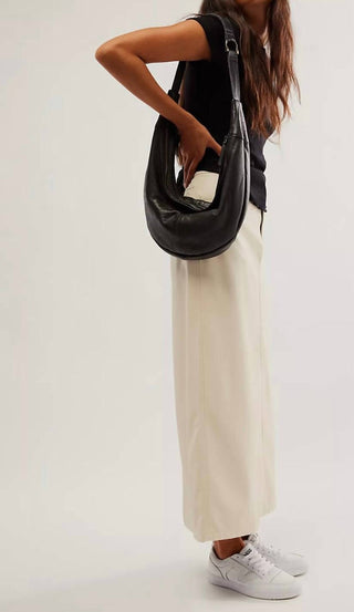 Free People - City Slicker Vegan Maxi Skirt