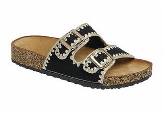 Ccocci - Women's Berk Blanket Stitched Sandals