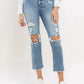 Vervet By Flying Monkey - High Rise Slim Straight Jeans