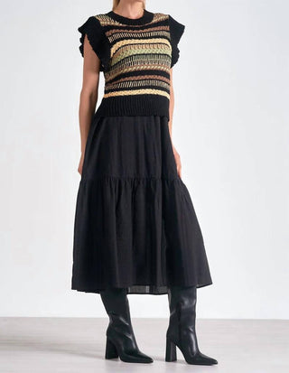 Elan - Crewneck Midi Dress