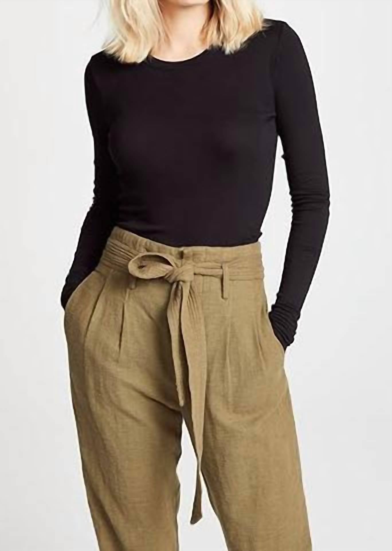 Enza Costa - SUPIMA COTTON L/S CREW