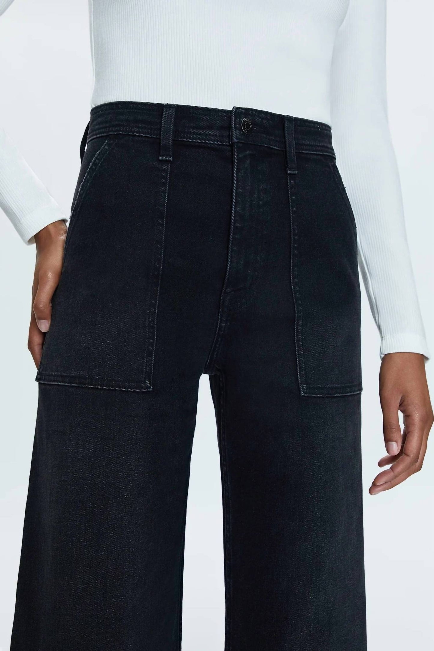 Pistola - PENNY HIGH RISE WIDE JEAN - COLLINS