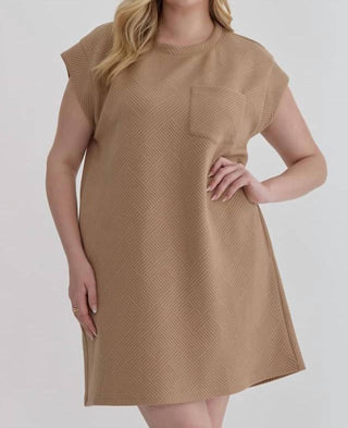 Entro - Quilted Shirt Dress
