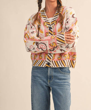 &Merci - Paisley Knit Cardigan