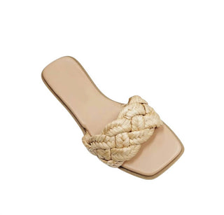 Ccocci - Women's Living The Good Life Raffia Sandal