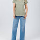 Elliott Lauren - Tina Raglan Short Sleeve V-neck Tee