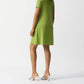 Joseph Ribkoff - Zipped Short Sleeve Mini Shift Dress