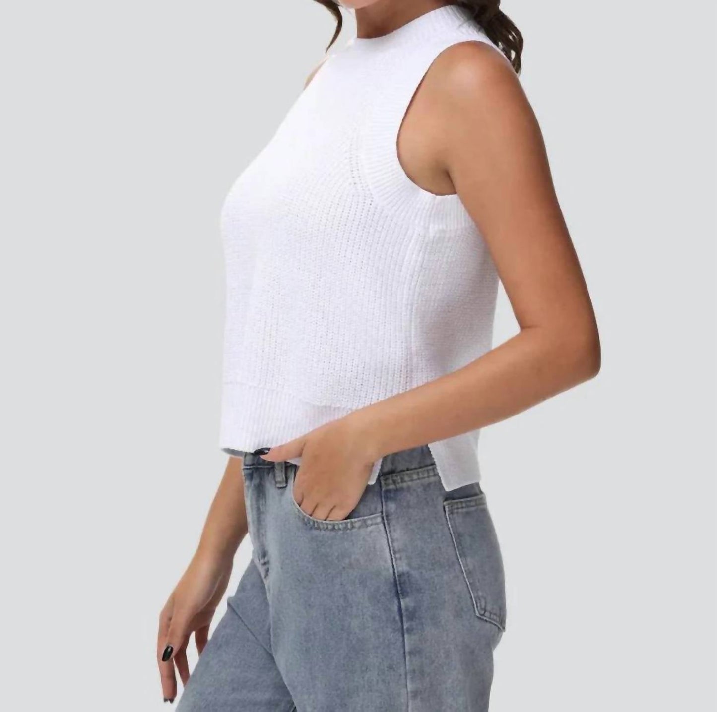 525 America - Demi High Crew Neck Tank