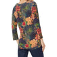 Johnny Was - Women's The Janie Favorite 3/4 Sleeve V-Neck Tee