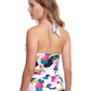 Profile By Gottex - V-Neck Halter Tankini Top