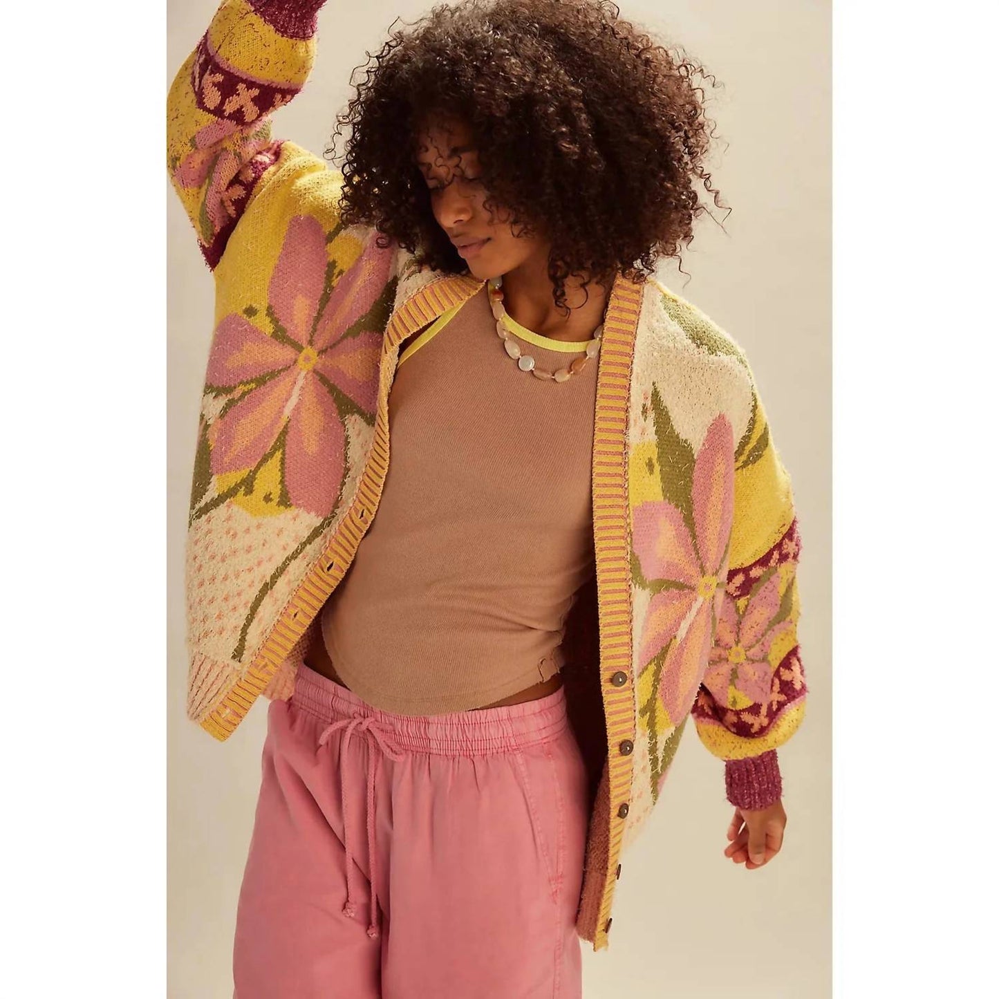 Free People - Bali Tropical Garden Sweater