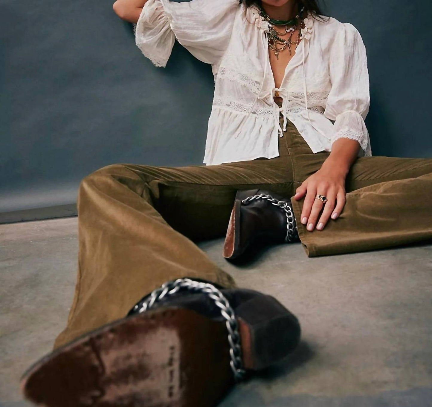 Free People - Jayde Cord Flare Jeans