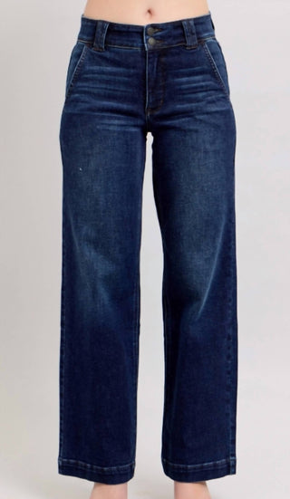 Judy Blue - Adrianna HW Wide Leg Jean