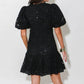 2.7 August Apparel - Sequin Lace Mini Dress
