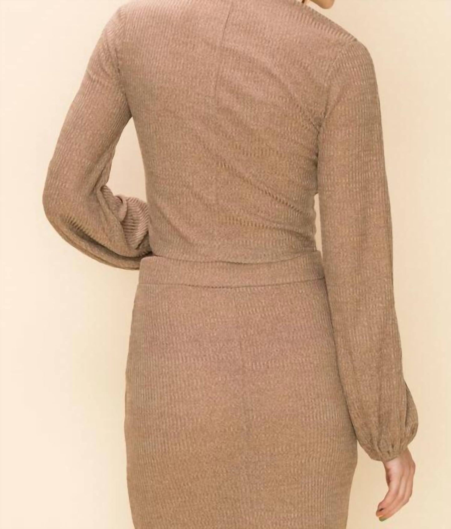 124 Voltaire - Bishop Ribbed Top