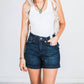 Judy Blue - Back Flap Pocket High Waisted Shorts