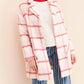 Eva Franco - Strawberry Plaid Coat