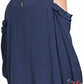 Umgee - Floral Embroidered Crochet Trim Top