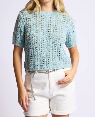 Sadie & Sage - Persuse Short Sleeve Sweater