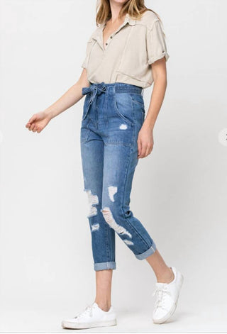 Vervet By Flying Monkey - EMMA CROPPED JEANS