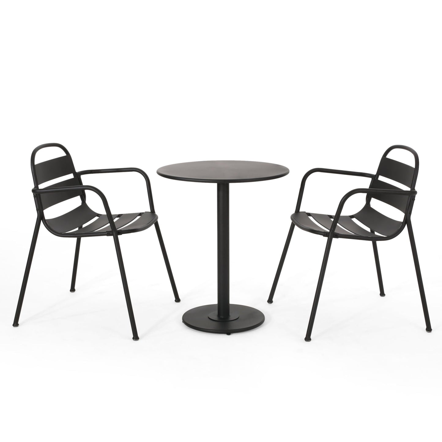 Terra Nova - Bistro Set - Matte Black
